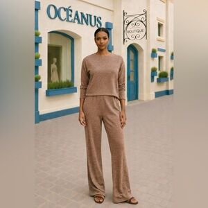 Mocha colour two set lounge set M